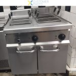 Professional Pasta cooker Electric 24kW 2x28 litre Floor standing | Adexa THCPE80E