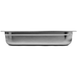 Stainless steel Gastronorm Pan GN2/1 Depth 100mm | Adexa 8214