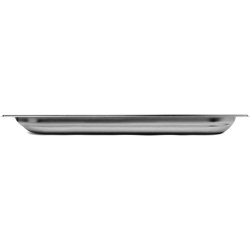 Stainless steel Gastronorm Pan GN2/1 Depth 20mm | Adexa 82120
