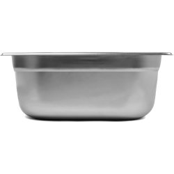 Stainless steel Gastronorm Pan GN1/9 Depth 150mm | Adexa E8019150-8196